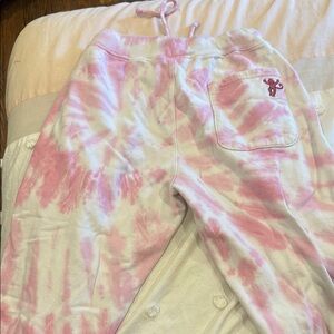 roller Rabbit Pink Tie-Dye Kids Bottoms AXS